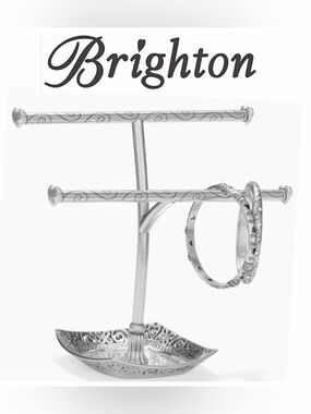 Brighton, Silver Lacie Daisy Bangle Holder